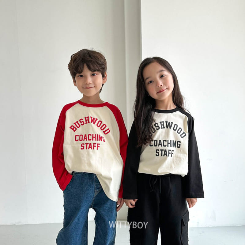Witty Boy - Korean Children Fashion - #childrensboutique - Coach Tee