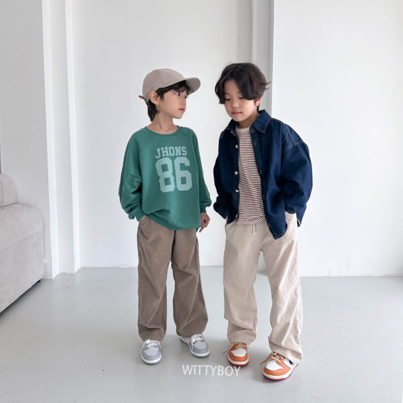 Witty Boy - Korean Children Fashion - #childrensboutique - Jonson Sweatshirt - 7