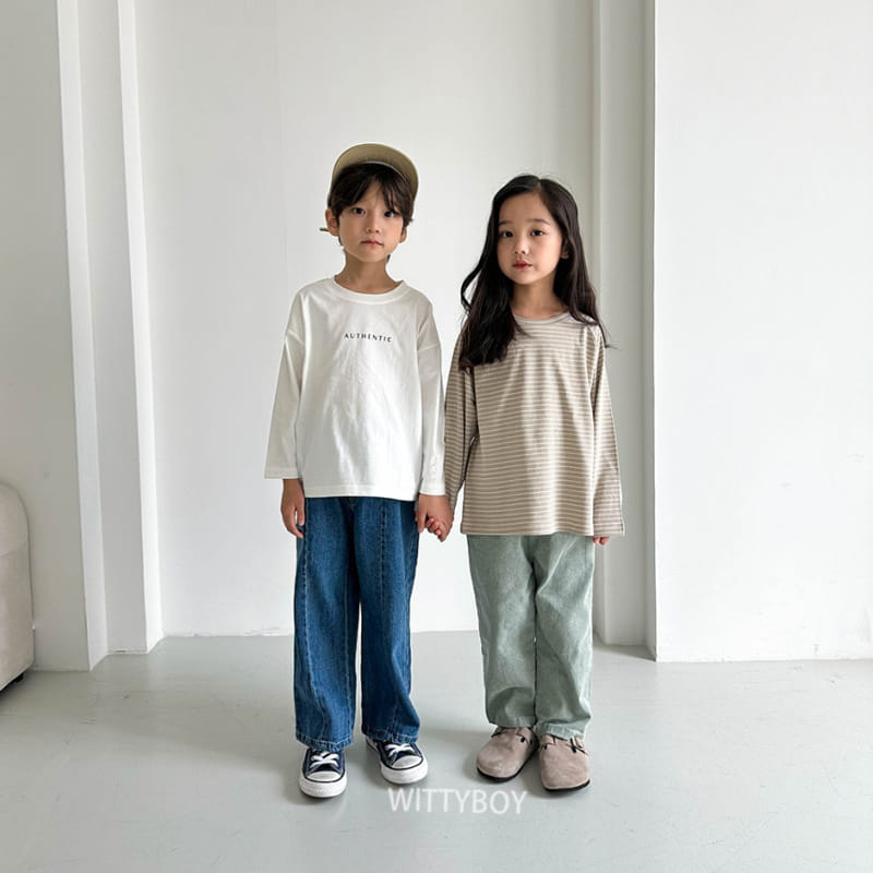 Witty Boy - Korean Children Fashion - #childrensboutique - Athentic Tee - 12