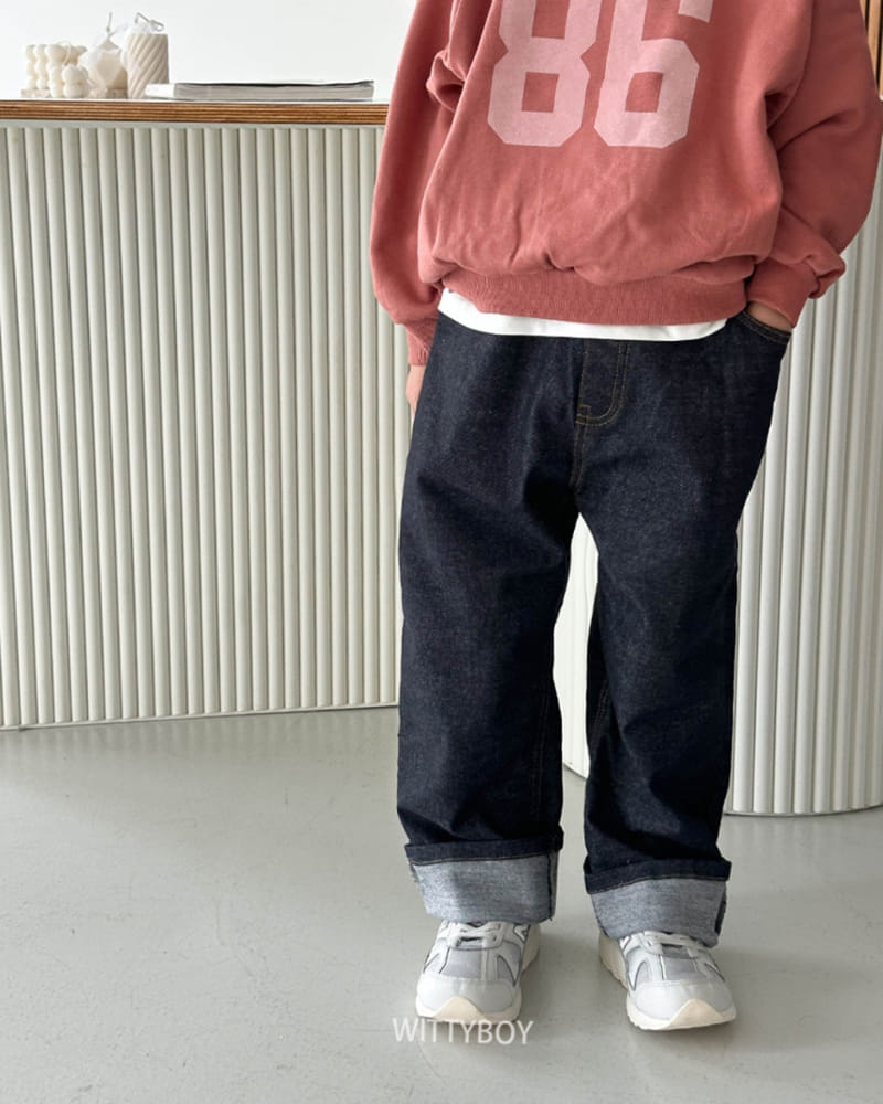 Witty Boy - Korean Children Fashion - #childrensboutique - Hip Jeans