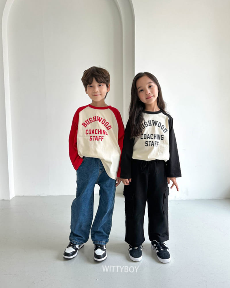 Witty Boy - Korean Children Fashion - #designkidswear - Coach Tee - 2