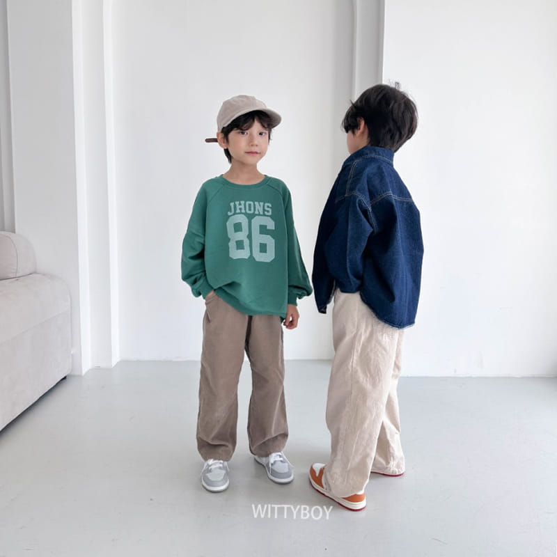 Witty Boy - Korean Children Fashion - #designkidswear - Jonson Sweatshirt - 8