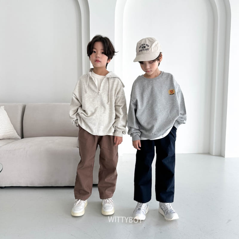 Witty Boy - Korean Children Fashion - #designkidswear - Oat Pants