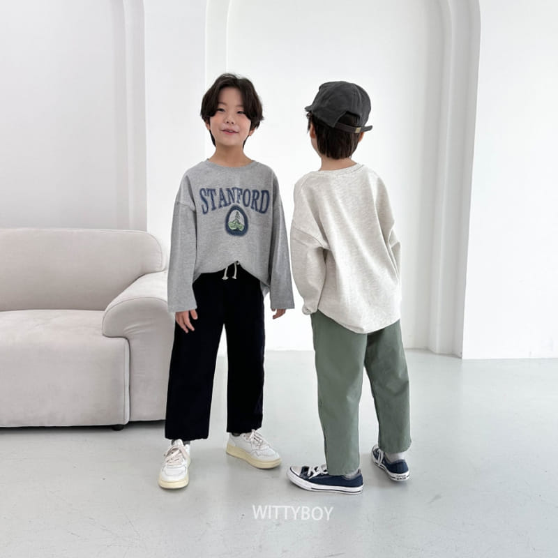 Witty Boy - Korean Children Fashion - #designkidswear - Standford Tee - 8