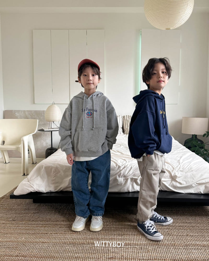 Witty Boy - Korean Children Fashion - #designkidswear - Bridge Hoody - 3