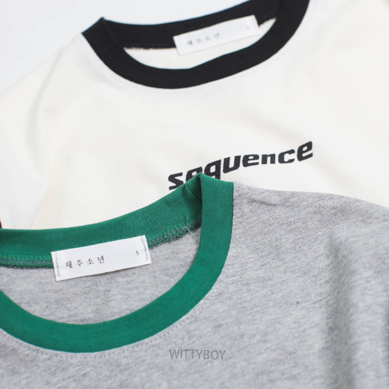 Witty Boy - Korean Children Fashion - #discoveringself - Sequence Tee - 11
