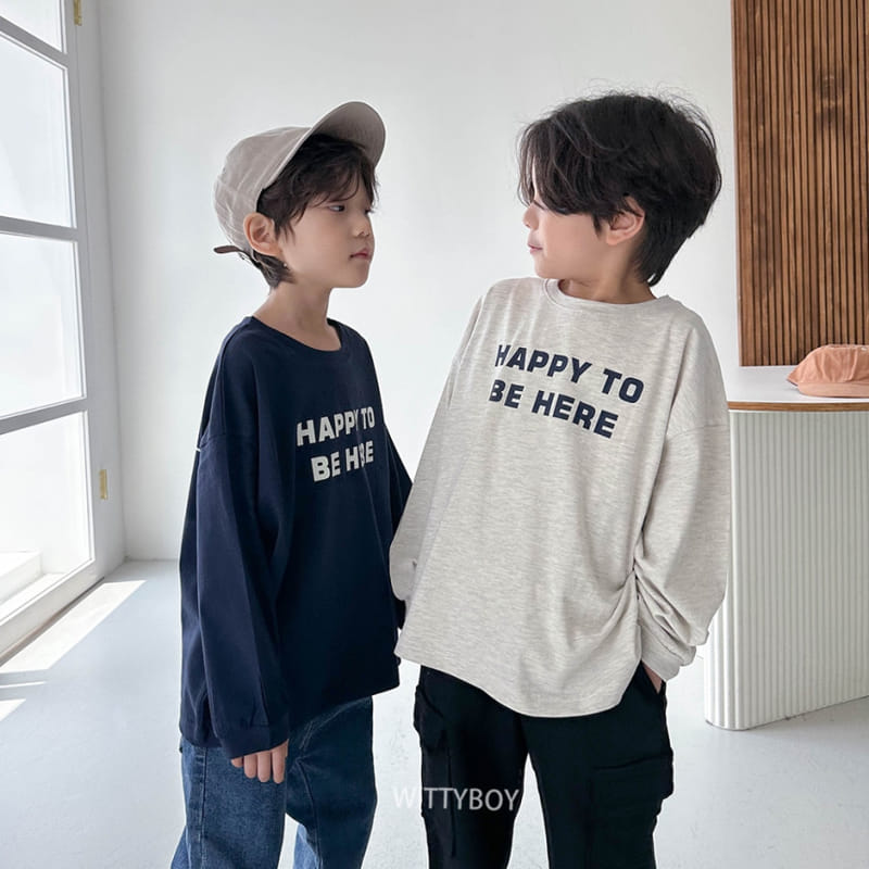 Witty Boy - Korean Children Fashion - #discoveringself - Happy Tee