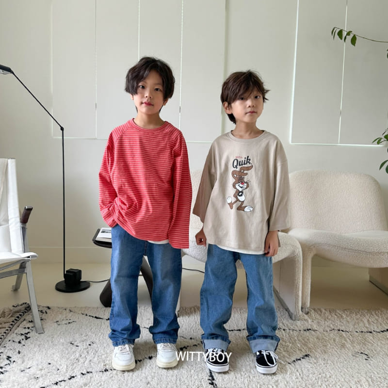 Witty Boy - Korean Children Fashion - #fashionkids - Quck TEe - 5