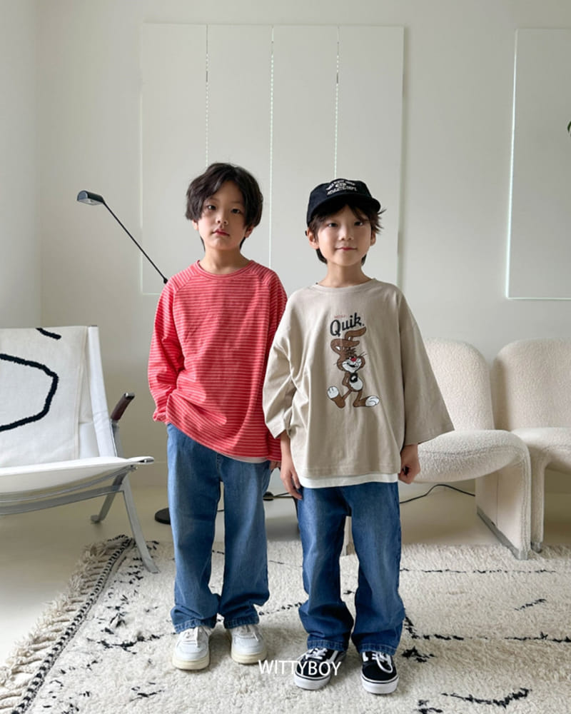 Witty Boy - Korean Children Fashion - #fashionkids - Oh May Jeans - 2