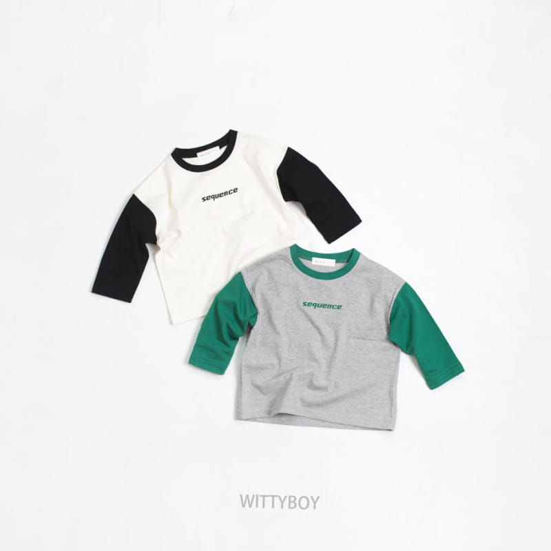 Witty Boy - Korean Children Fashion - #fashionkids - Sequence Tee - 12