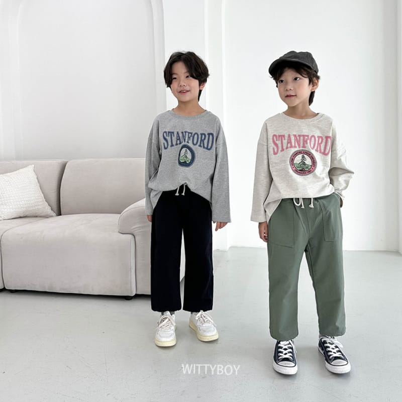 Witty Boy - Korean Children Fashion - #fashionkids - Standford Tee - 10