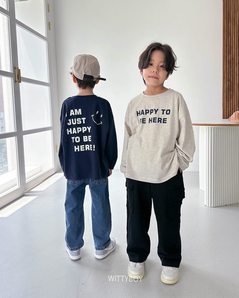Witty Boy - Korean Children Fashion - #fashionkids - Happy Tee - 2