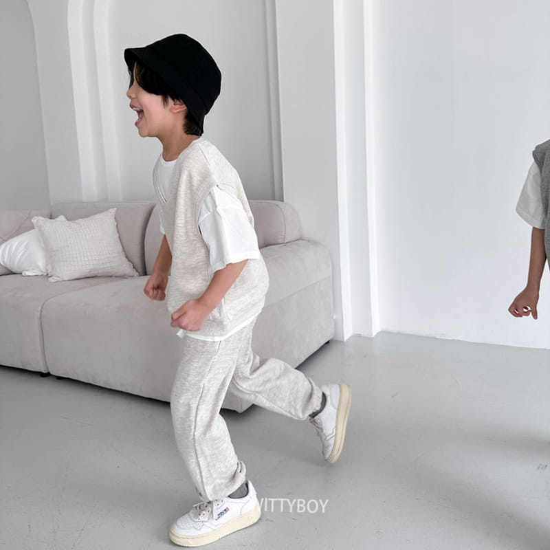 Witty Boy - Korean Children Fashion - #fashionkids - Neo Pants - 5