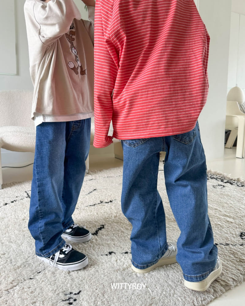 Witty Boy - Korean Children Fashion - #kidsshorts - Oh May Jeans - 3