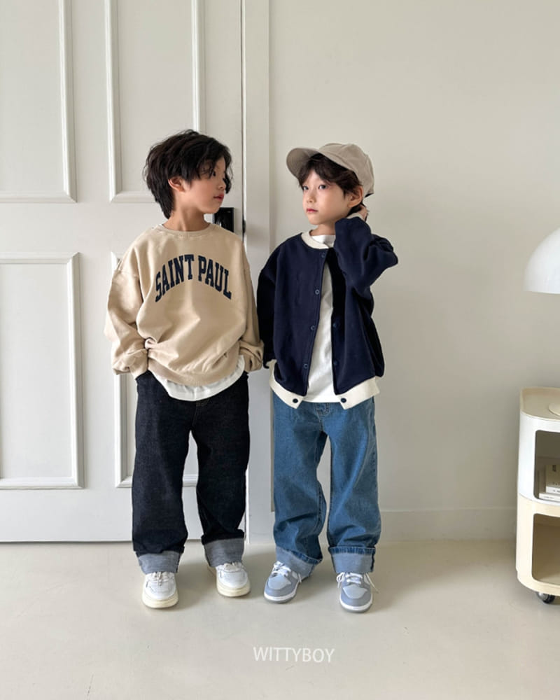 Witty Boy - Korean Children Fashion - #kidsshorts - Hip Jeans - 5