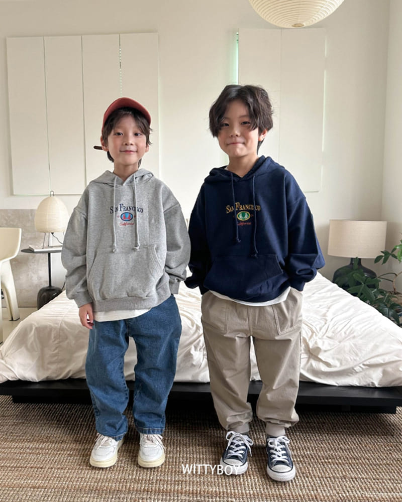 Witty Boy - Korean Children Fashion - #kidsshorts - Bridge Hoody - 6