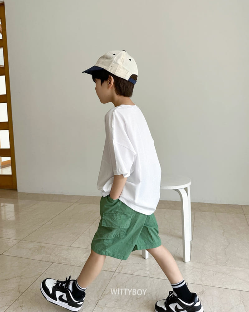Witty Boy - Korean Children Fashion - #kidsshorts - Natural Cap - 5