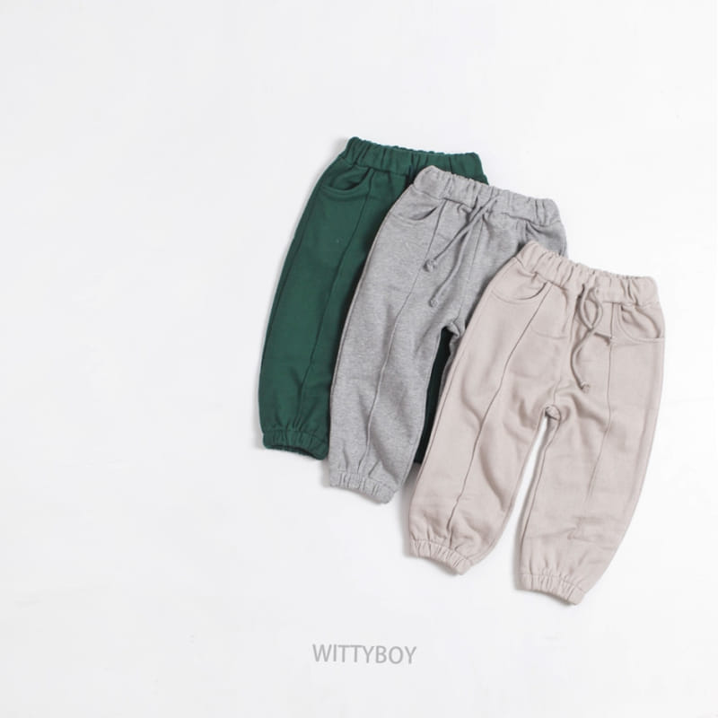 Witty Boy - Korean Children Fashion - #kidsstore - Taco Pants - 12