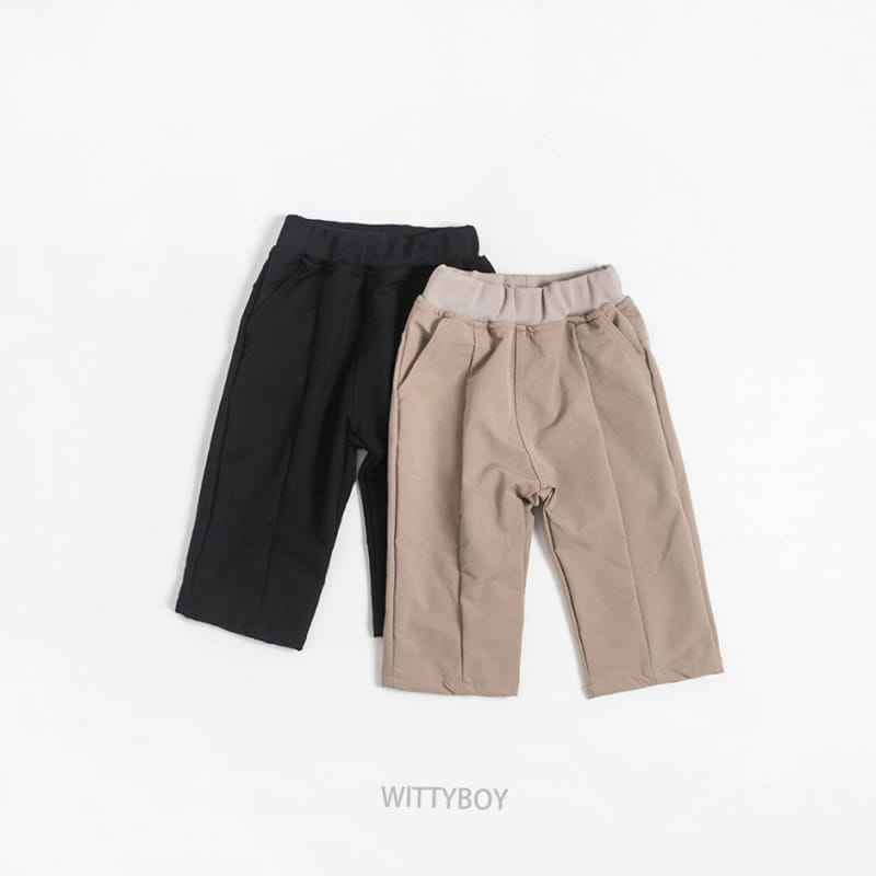 Witty Boy - Korean Children Fashion - #kidsstore - Unique Pants - 10