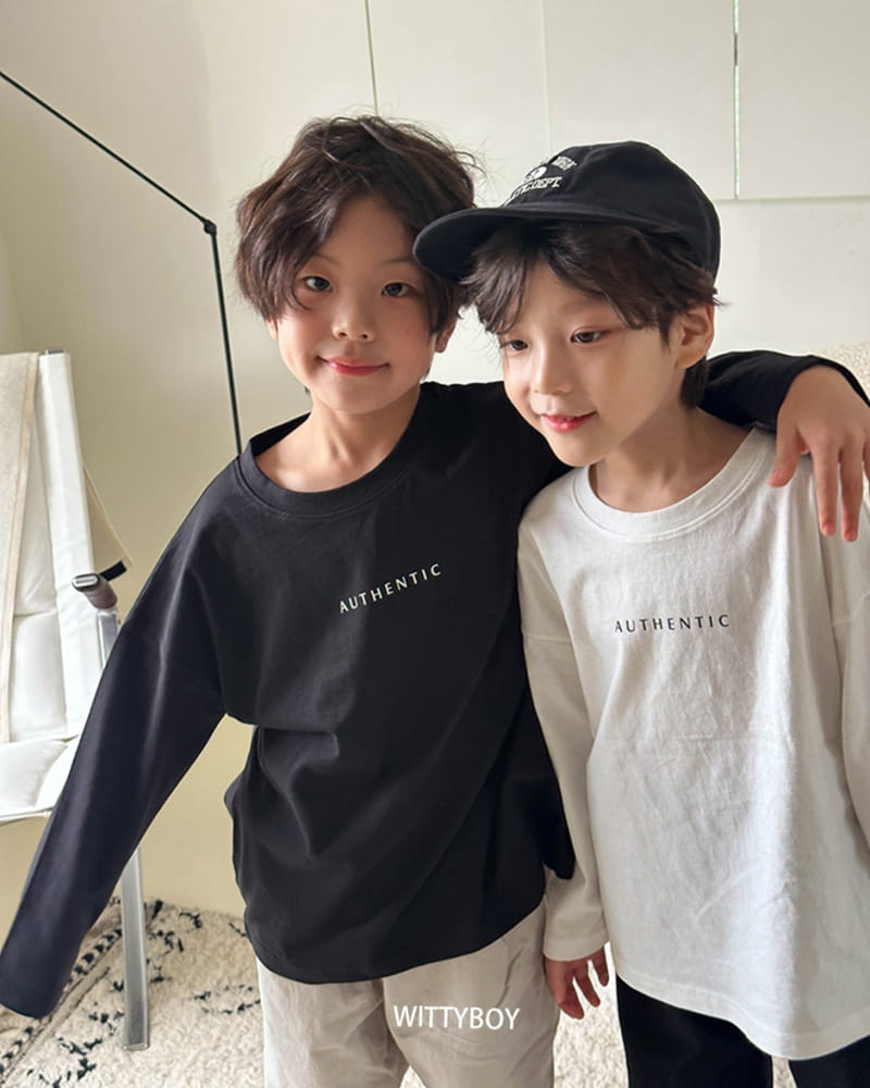 Witty Boy - Korean Children Fashion - #kidsstore - Athentic Tee