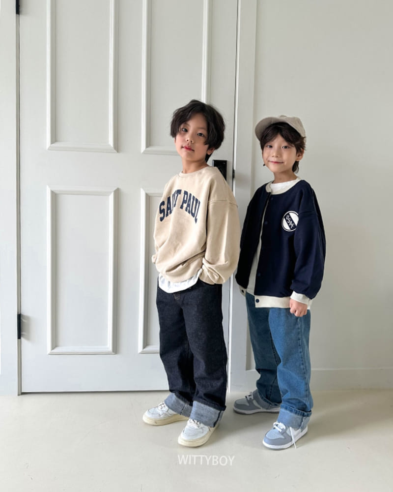 Witty Boy - Korean Children Fashion - #kidsstore - Hip Jeans - 6