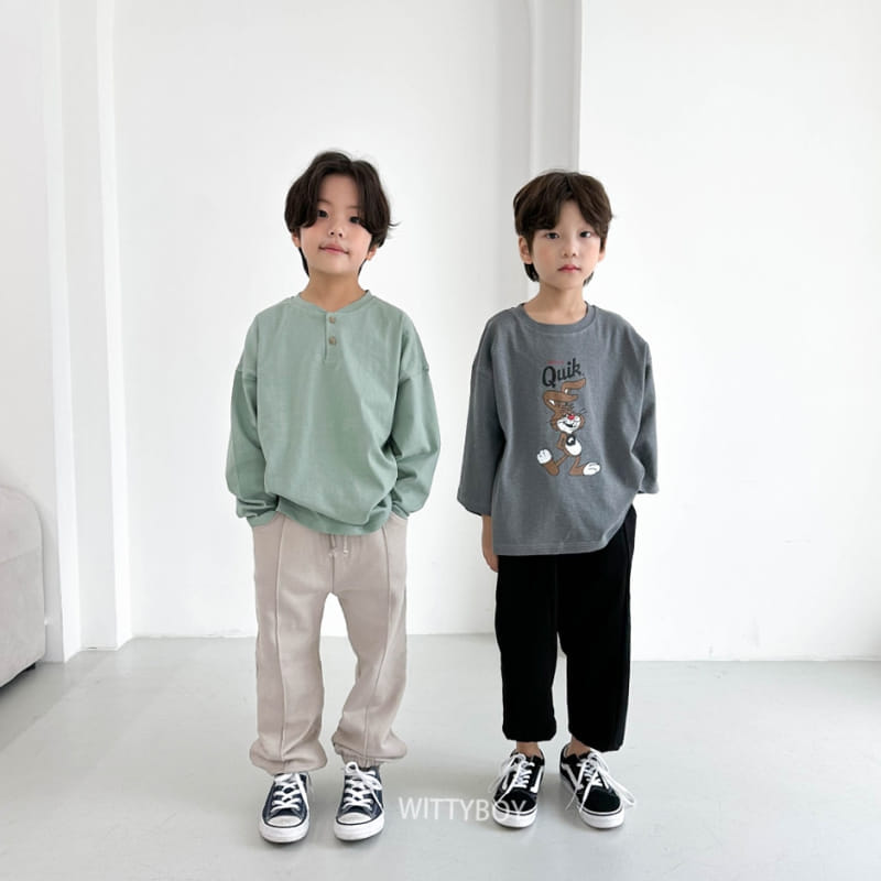 Witty Boy - Korean Children Fashion - #kidsstore - To U Tee
