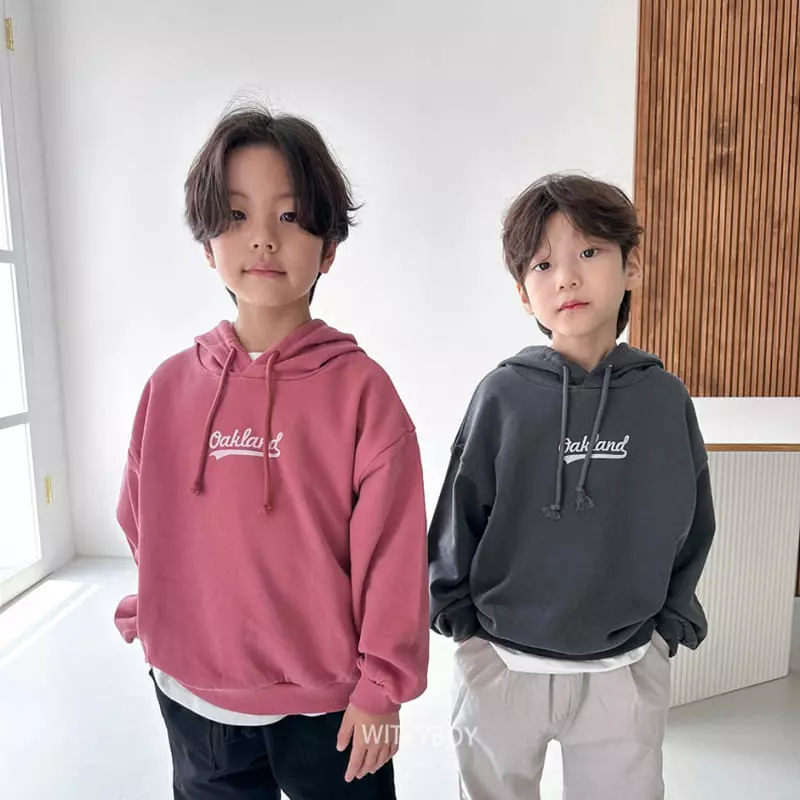 Witty Boy - Korean Children Fashion - #kidsstore - Oakland Hoody - 4