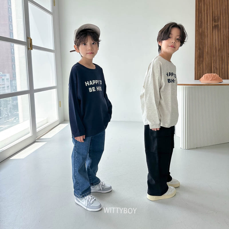 Witty Boy - Korean Children Fashion - #kidzfashiontrend - Happy Tee - 5