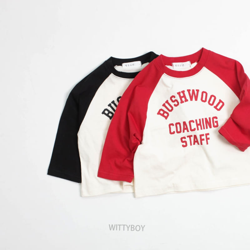 Witty Boy - Korean Children Fashion - #littlefashionista - Coach Tee - 9