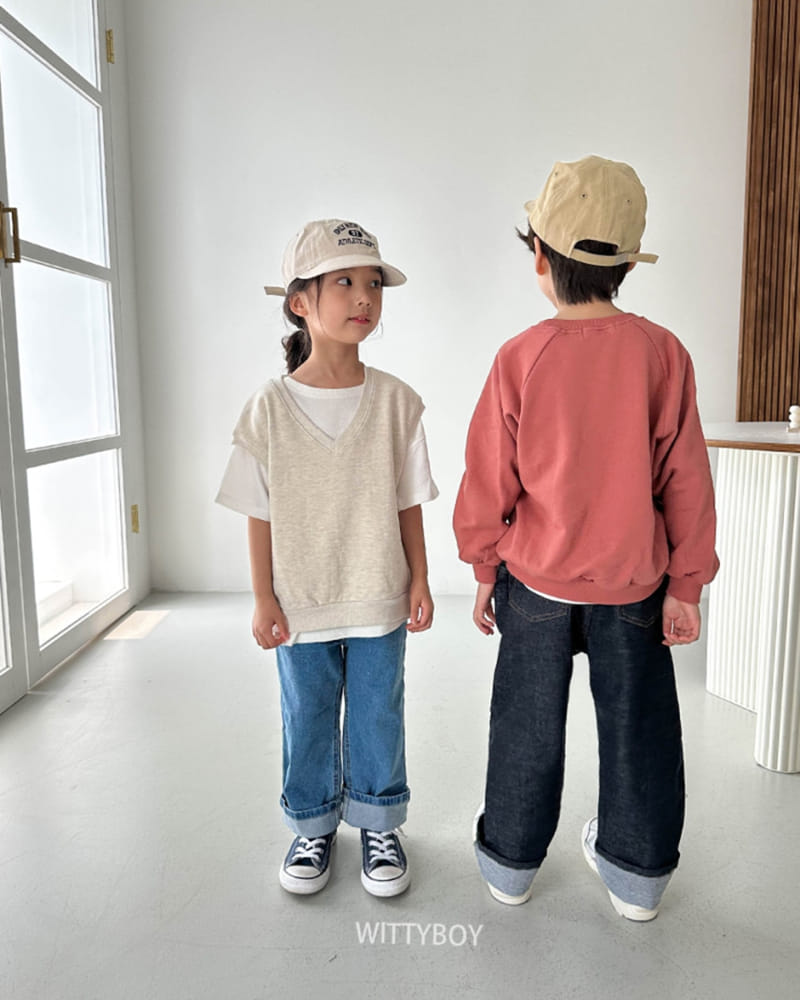 Witty Boy - Korean Children Fashion - #littlefashionista - Jonson Sweatshirt