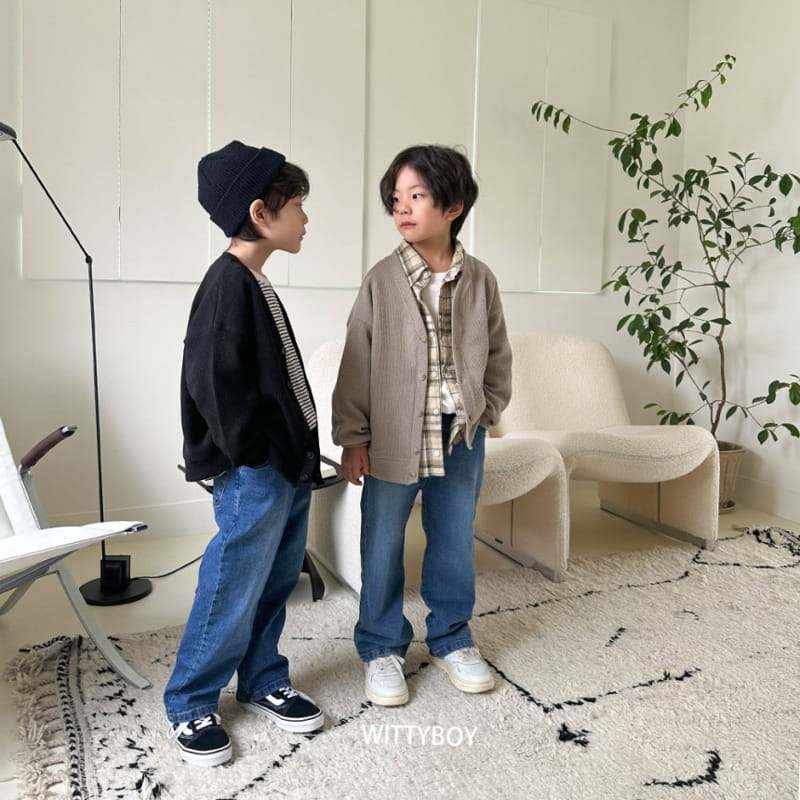 Witty Boy - Korean Children Fashion - #littlefashionista - Oh May Jeans - 7