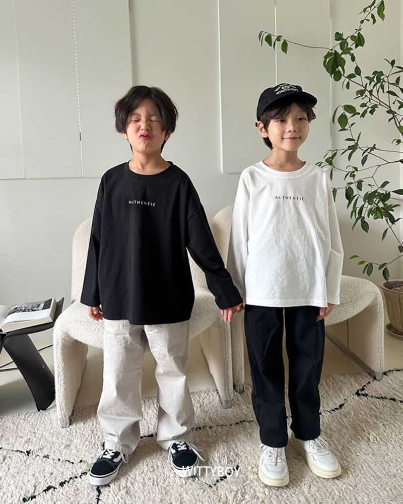 Witty Boy - Korean Children Fashion - #Kfashion4kids - Athentic Tee - 4