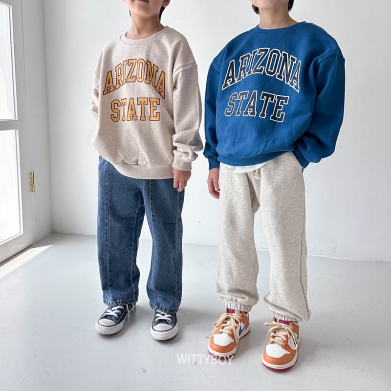 Witty Boy - Korean Children Fashion - #littlefashionista - Arijona Sweatshirt - 3