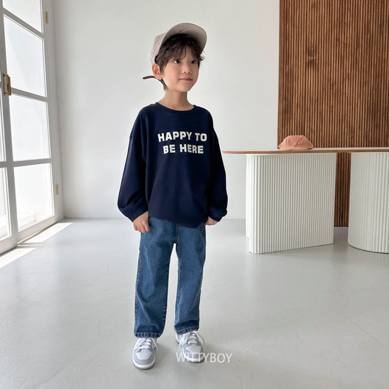 Witty Boy - Korean Children Fashion - #littlefashionista - Happy Tee - 7