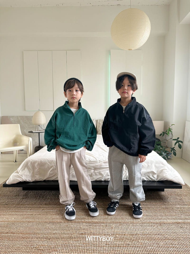 Witty Boy - Korean Children Fashion - #littlefashionista - Mono Anorak - 5