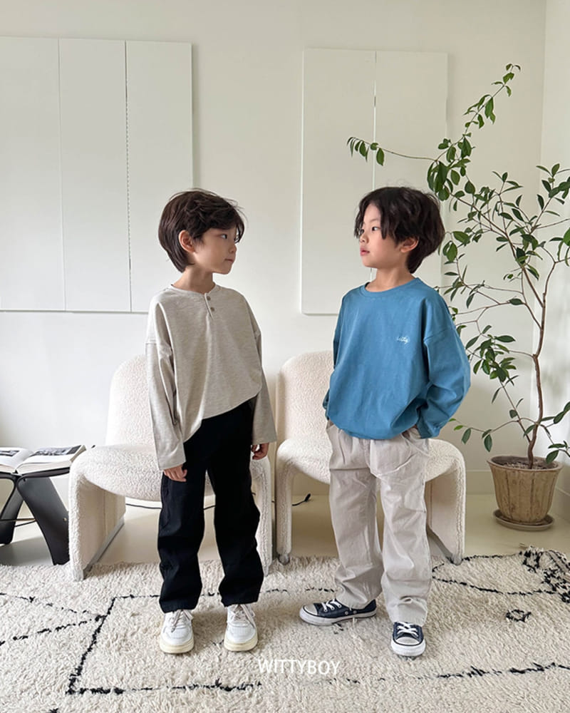 Witty Boy - Korean Children Fashion - #magicofchildhood - Oat Pants - 9