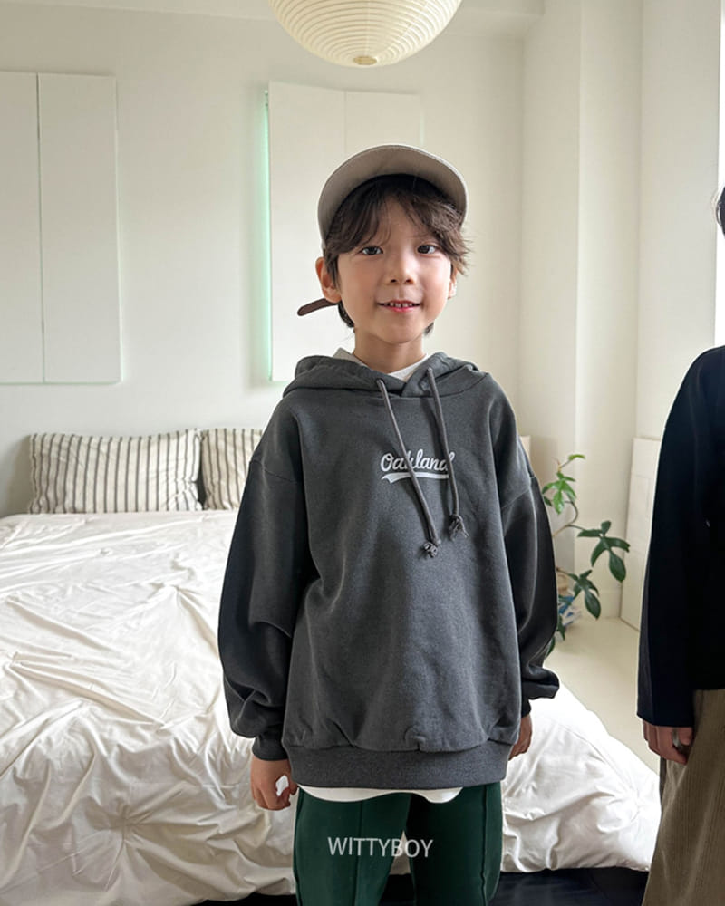 Witty Boy - Korean Children Fashion - #magicofchildhood - Oakland Hoody - 7