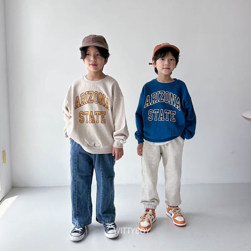 Witty Boy - Korean Children Fashion - #littlefashionista - Arijona Sweatshirt - 4