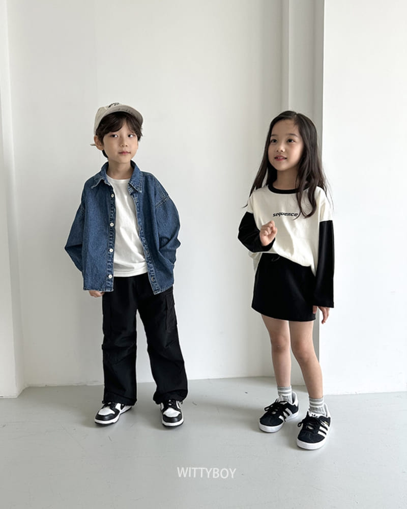 Witty Boy - Korean Children Fashion - #magicofchildhood - Sequence Tee - 2