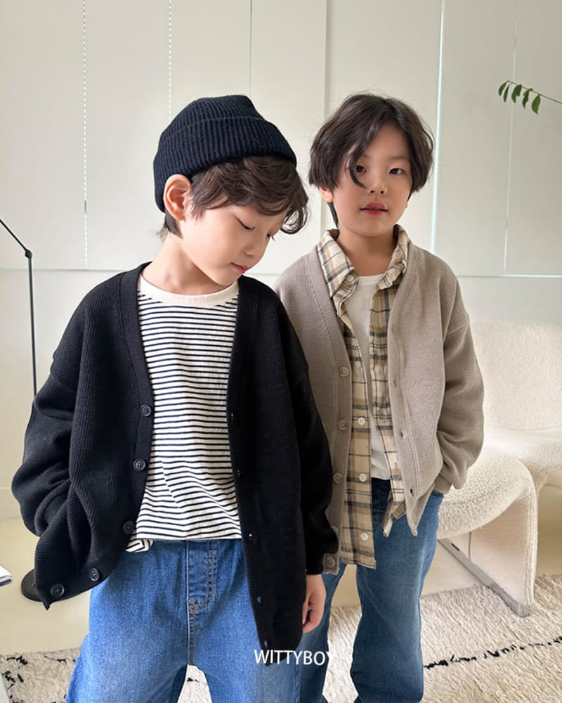 Witty Boy - Korean Children Fashion - #magicofchildhood - French Stripes Tee - 7
