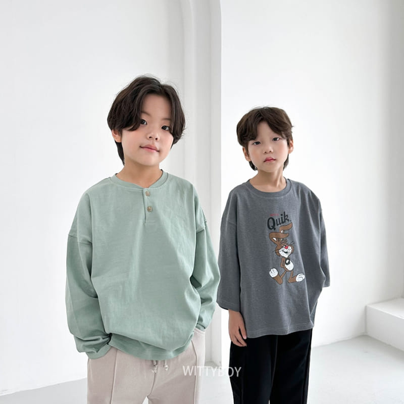 Witty Boy - Korean Children Fashion - #magicofchildhood - To U Tee - 5