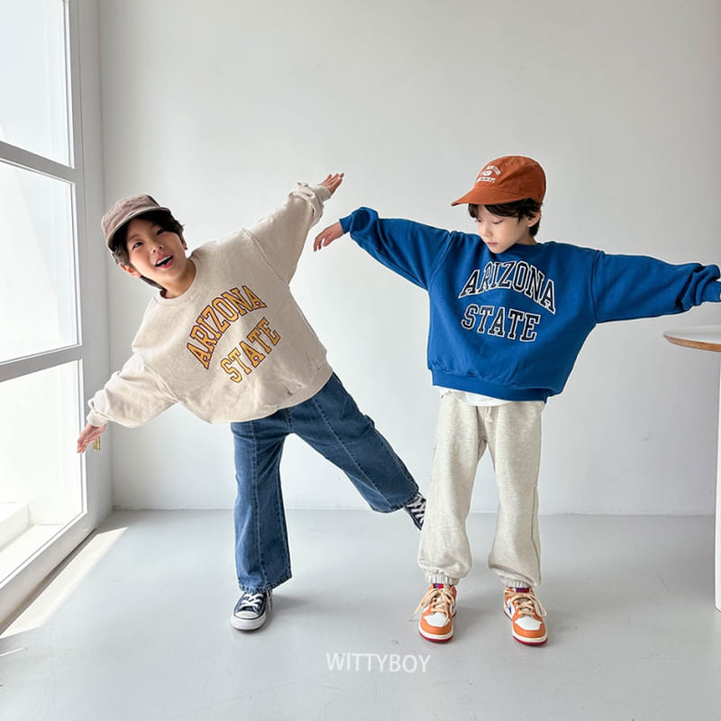 Witty Boy - Korean Children Fashion - #minifashionista - Arijona Sweatshirt - 5