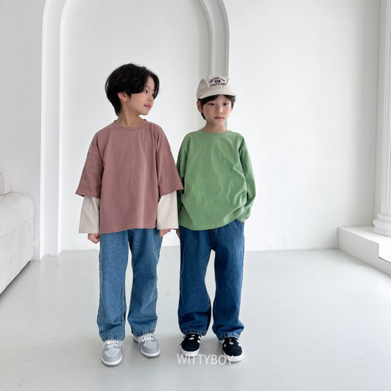 Witty Boy - Korean Children Fashion - #minifashionista - Signiture Tee - 2