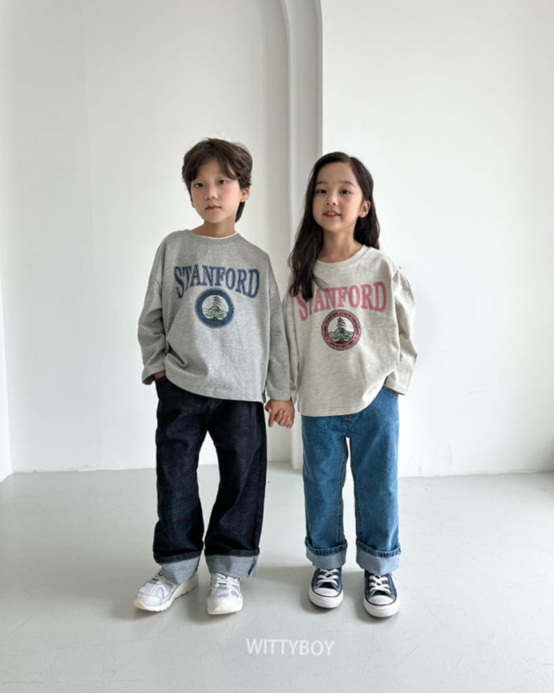 Witty Boy - Korean Children Fashion - #minifashionista - Standford Tee