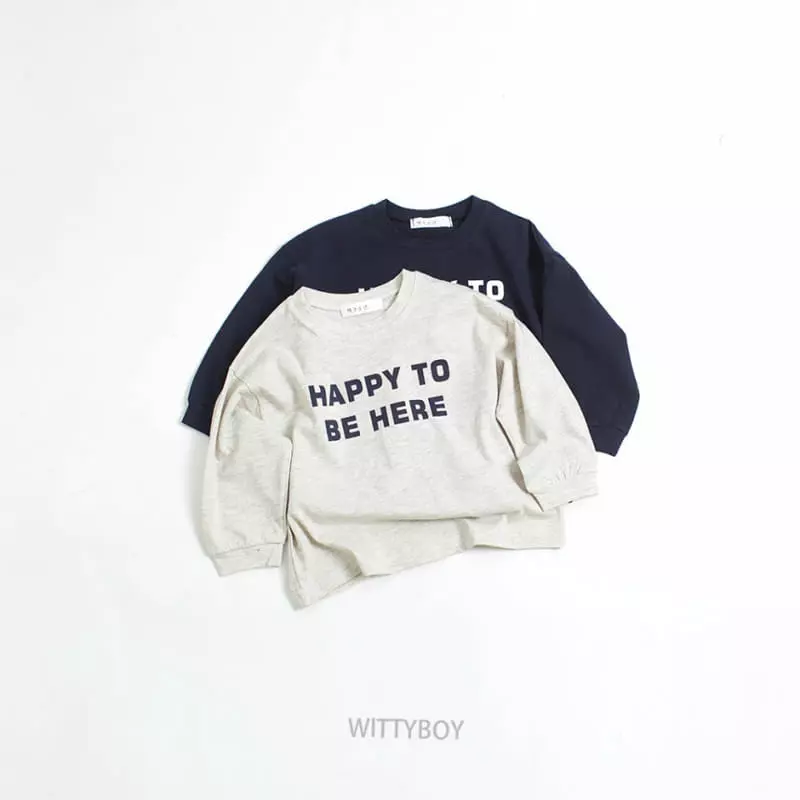 Witty Boy - Korean Children Fashion - #minifashionista - Happy Tee - 9