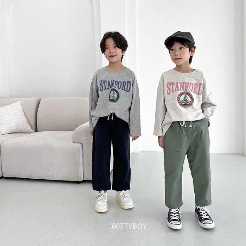 Witty Boy - Korean Children Fashion - #minifashionista - Comfort Pants - 2