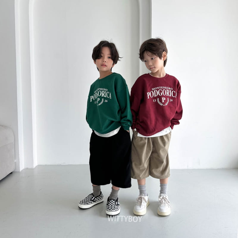 Witty Boy - Korean Children Fashion - #minifashionista - Ted Pants - 5