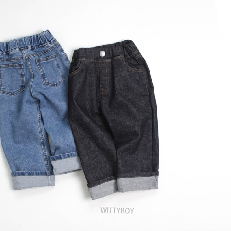 Witty Boy - Korean Children Fashion - #prettylittlegirls - Hip Jeans - 12