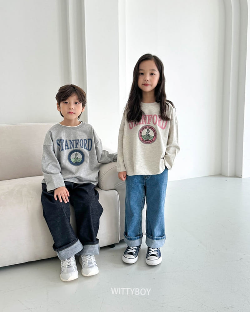 Witty Boy - Korean Children Fashion - #prettylittlegirls - Standford Tee - 2