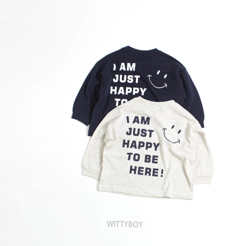 Witty Boy - Korean Children Fashion - #prettylittlegirls - Happy Tee - 10